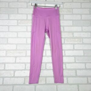 Victoria's Secret Lavender High Waist Pocket Capri Activewear Leggings‎ Size 4